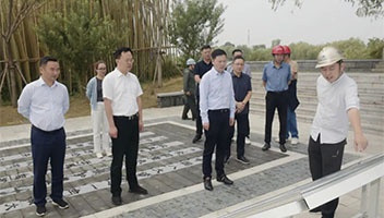 市文旅集團現場推進(jìn)水工科技館項目建設