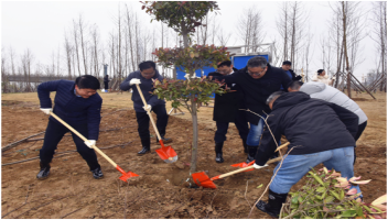 不負好(hǎo)春光，植樹添新綠——集團開(kāi)展義務植樹活動